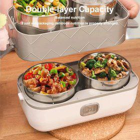 Cooking Lunch Box 2L 200W Lunch box chauffante électrique صندوق غداء كهربائي ساخن