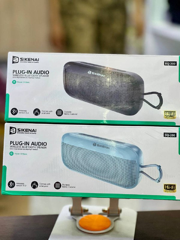 PLUG-IN AUDIO Wireless bluetooth speaker mini haut parleur SIKENAI