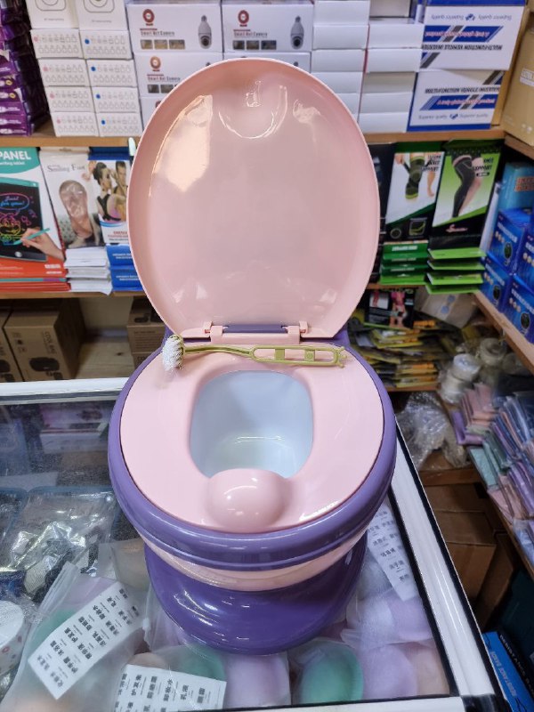 Children's Potty Training Toilet Perfect for Toddlers كرسي تدريب الأطفال على استخدام الحمام