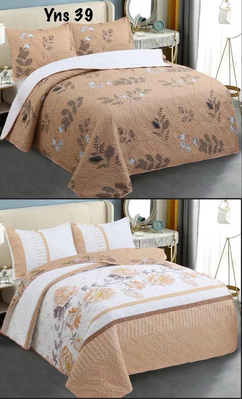 Couvre-lit كوفرلي و 2 مخدة