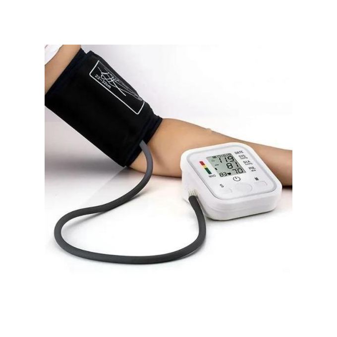Electronic Blood Pressure Monitor Tensiomètre numérique automatique جهاز قياس ضغط الدم الإلكتروني