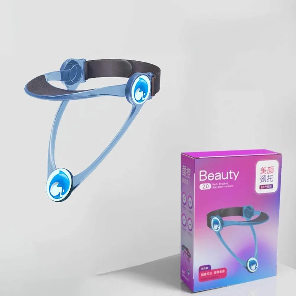 Dispositif de beauté portable et pliable pour le cou جهاز تجميل الرقبة المحمول القابل للطي وتصحيح الوضعية