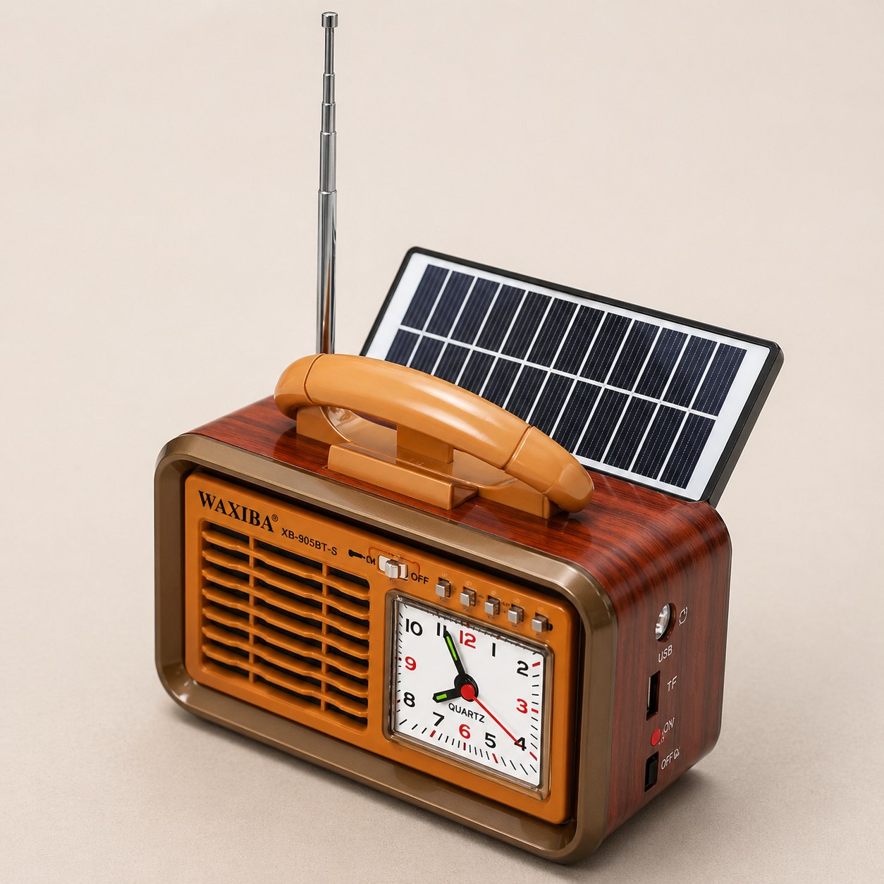 Radio portable solaire multifonctionnelle mobile راديو محمول شمسي متعدد الوظائف متنقل