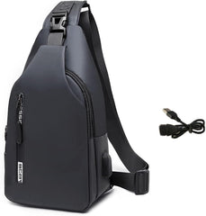 Sac bandoulière compact pour homme حقيبة كتف صغيرة الحجم للرجال