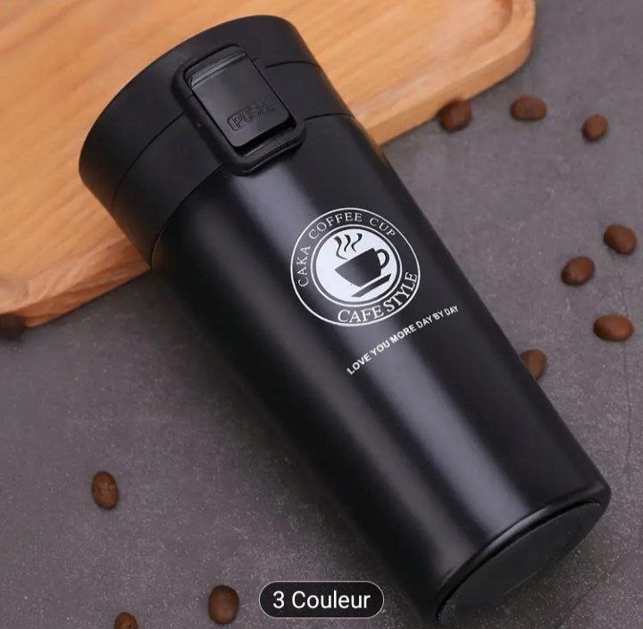 Mug isotherme Thermos Inoxydable 380ML 3couleurs