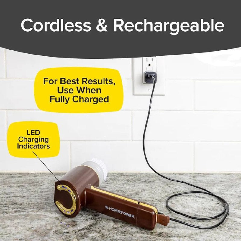 Nettoyeur électrique sans fil et rechargeable اداة تنظيف قابلة لاعادة الشحن 350 دورة في الدقيقة