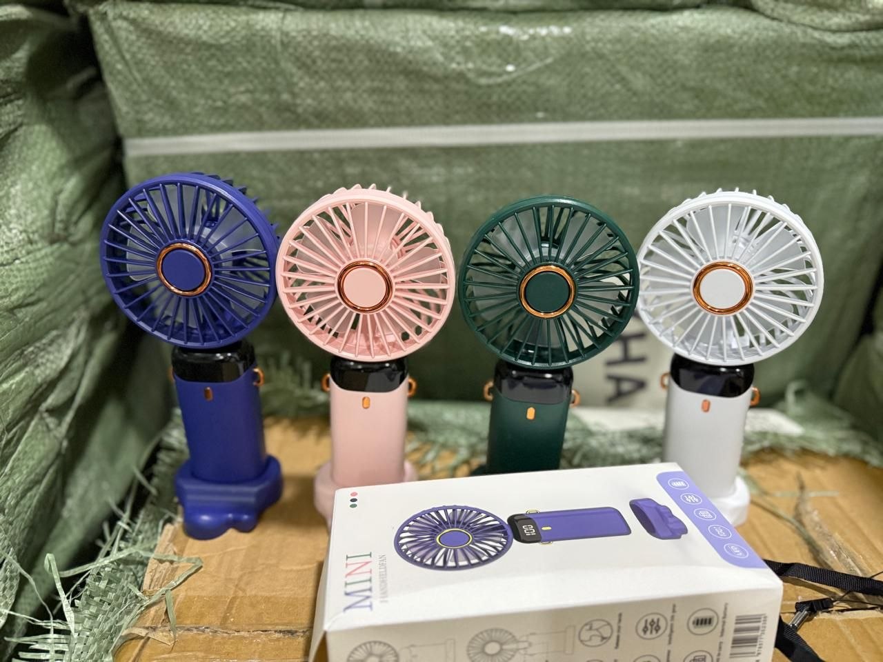 مروحة صغيرة محمولة قابلة لإعادة الشحن Mini ventilateur portable rechargeable modèle N15