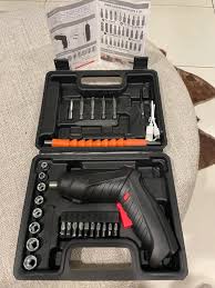 Kit de tournevis électrique sans fil طقم مفك براغي كهربائي لاسلكي