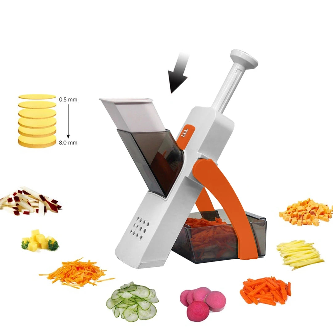 قطاعة ماندولين آمنة للمطبخ آلة تقطيع الخضر متعددة الوظائف Mandoline de cuisine