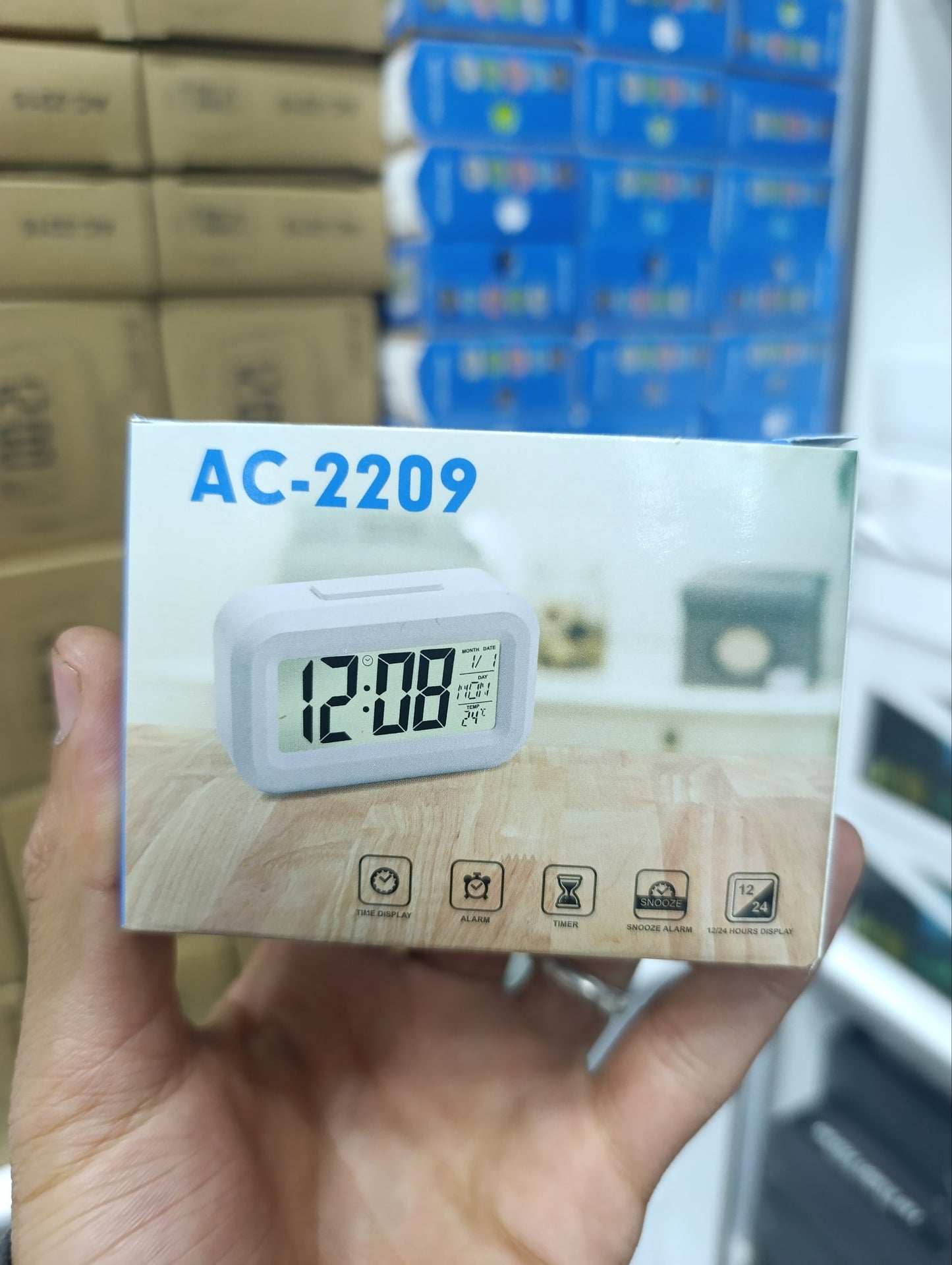 AC-2209 ساعة رقمية Horloge numérique