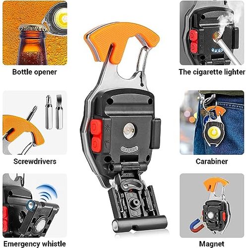 W5147 Lampe Porte-clés Multifonction Rechargeable مصباح سلسلة مفاتيح متعدد الوظائف قابل للشحن