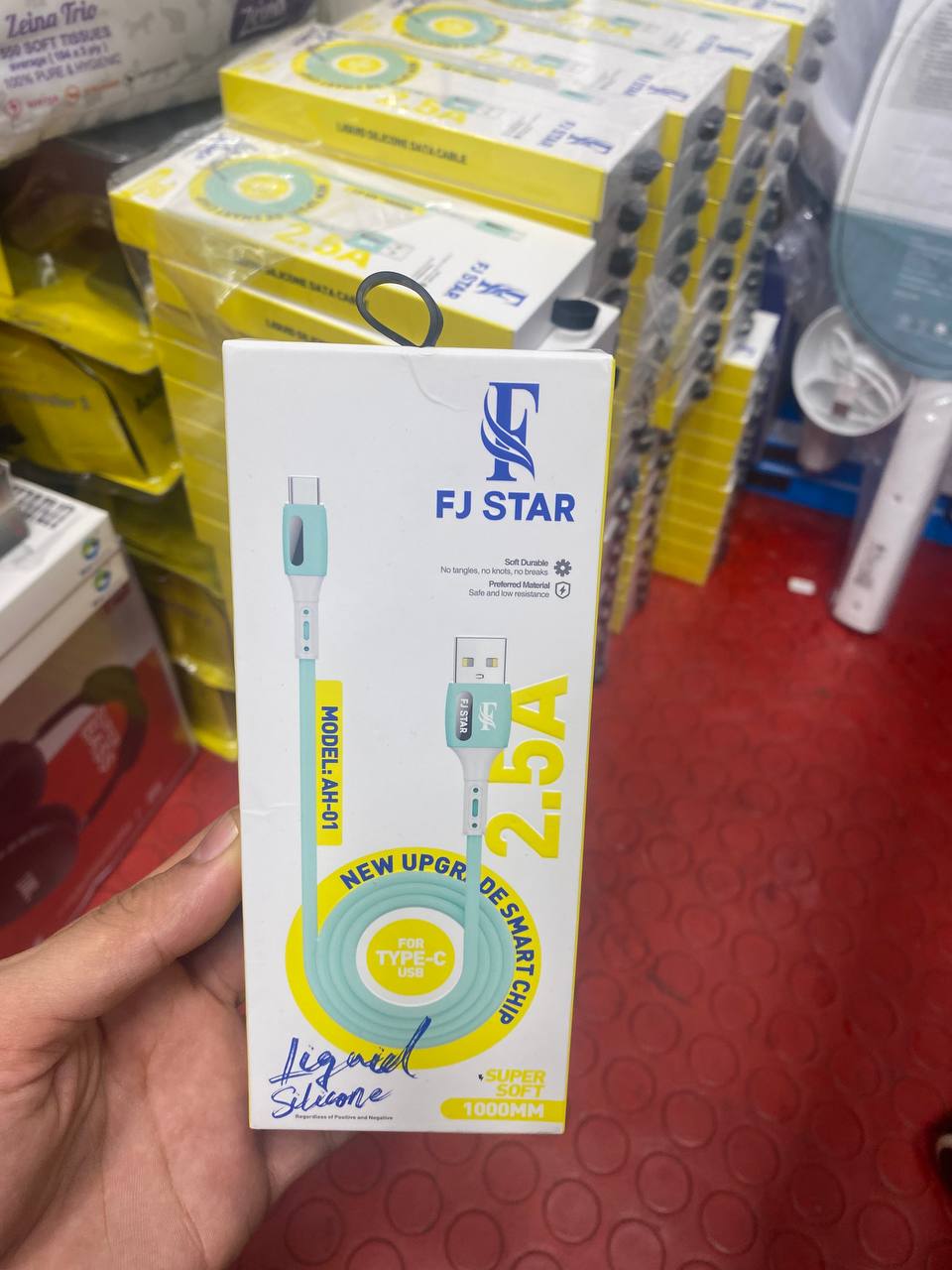 Cable pour Type-C USB 2.5A 1m V8