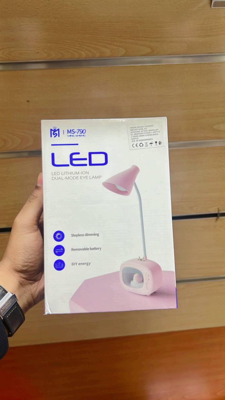 LED Lithium ion dual mode eye lamp