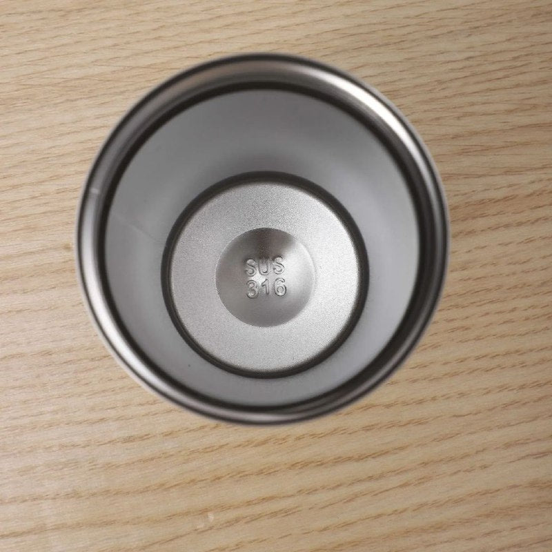 Tasses thermos كأس ترمس سيارة من الفولاذ المقاوم للصدأ Tasse thermique