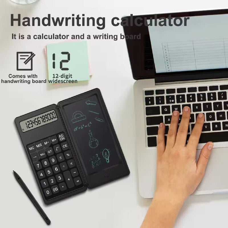2in1 Scientific Calculator Portable Writing Board Handwriting