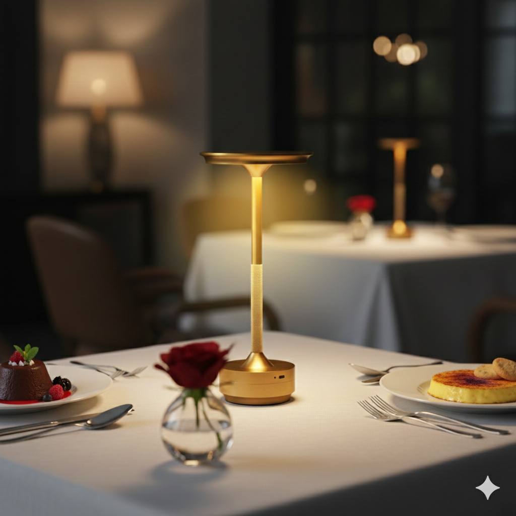 Lampe de table PALNI Lampe de bureau tactile rechargeable مصباح مكتبي يعمل باللمس قابل لإعادة الشحن