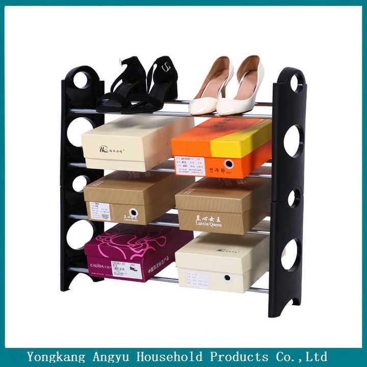 وحدة تخزين قائمة بذاتها لرف الأحذية، 4مستويات