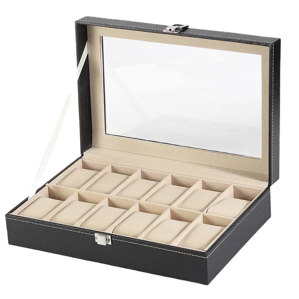 Boite décorative montres rangement علبة عرض الساعات اليدوية