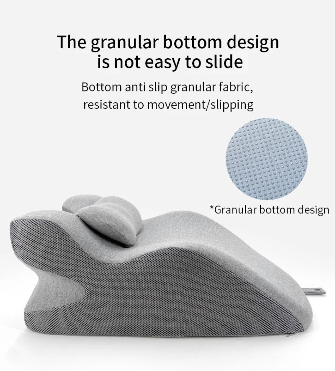 Oreiller de couchage multifonctionnel allongé sur le lit V