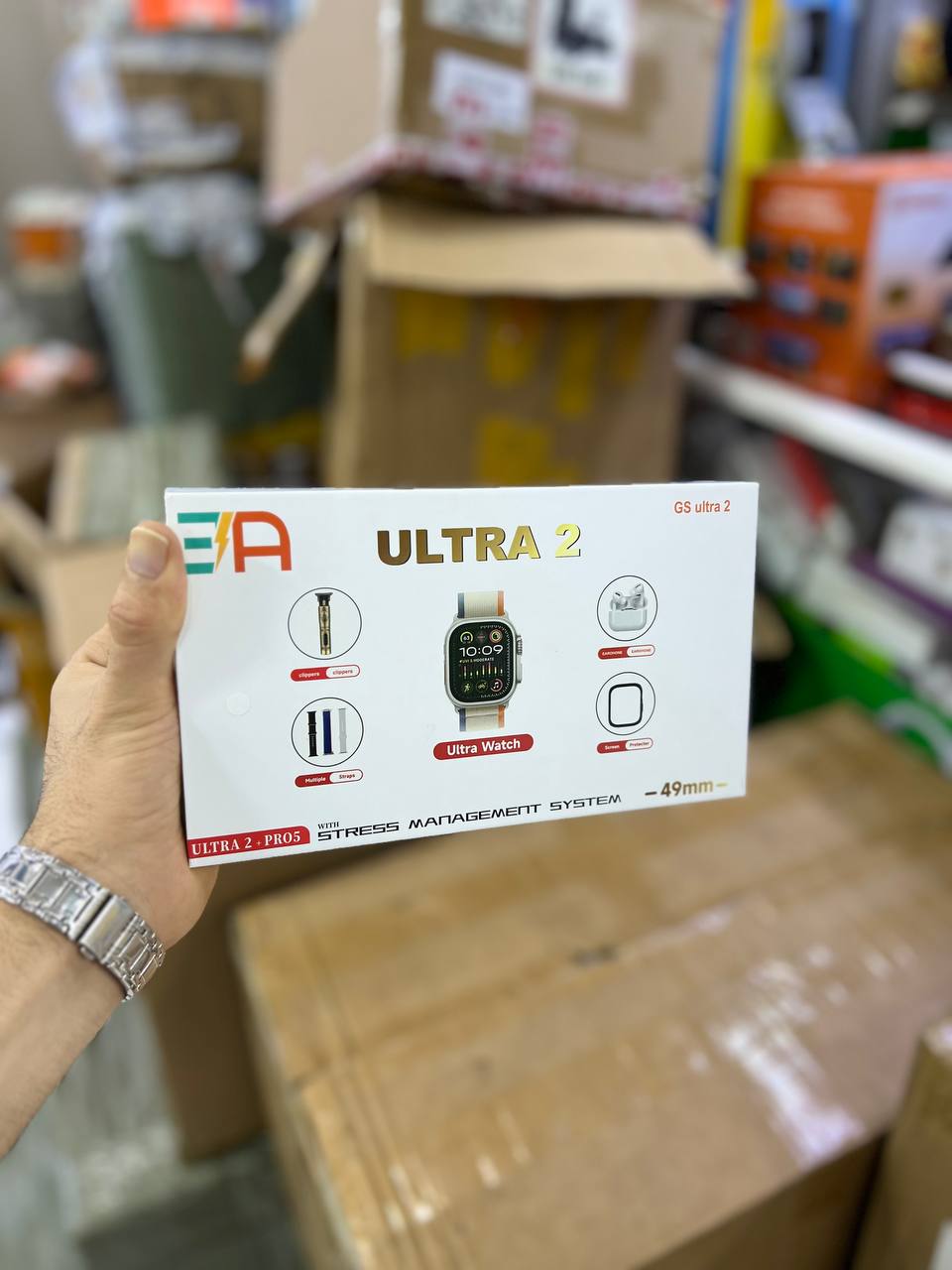 Pack smart watch Ecouteur Bluetooth Tondeuse de finition