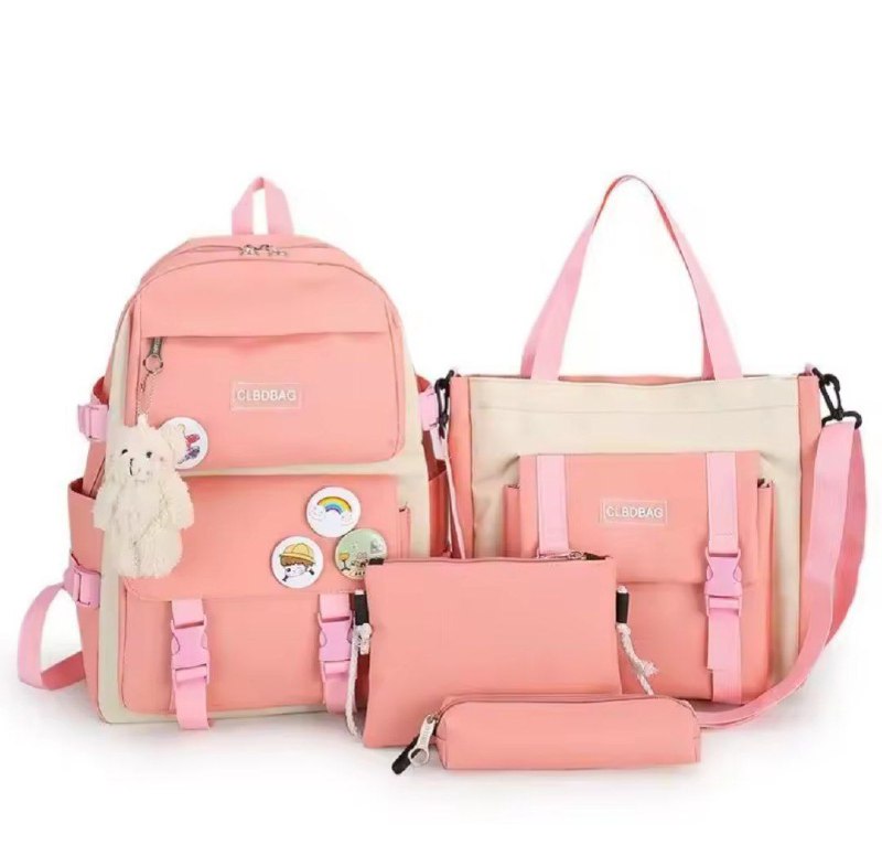 حقائب مدرسية 4Pcs
