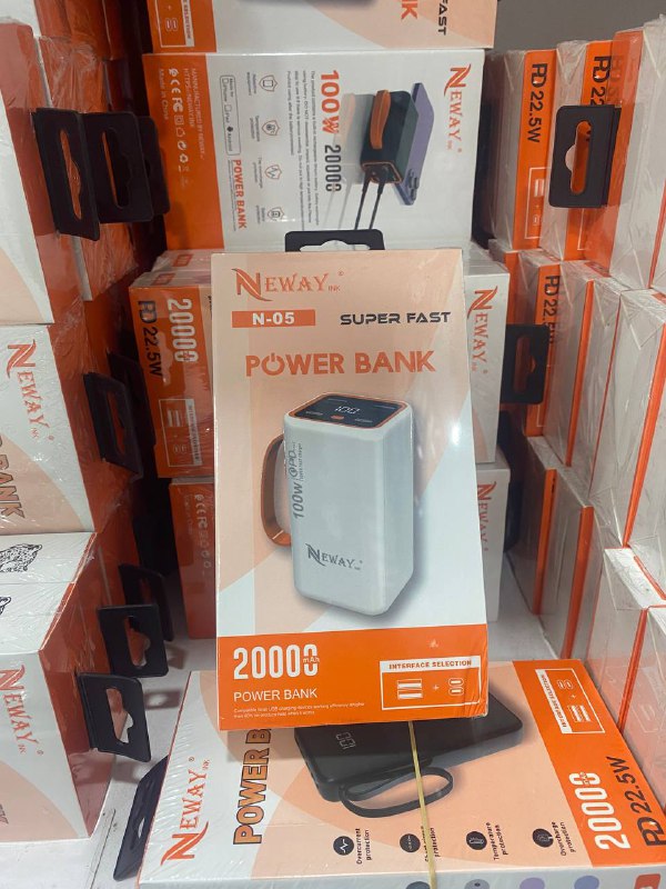 NEWAY Power bank 20000mAh N-05 PD22.5W