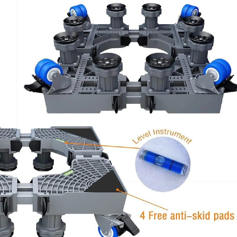 Socle ou support réglable pour appareils électroménagers قاعدة أو دعامة قابلة للتعديل للأجهزة المنزلية