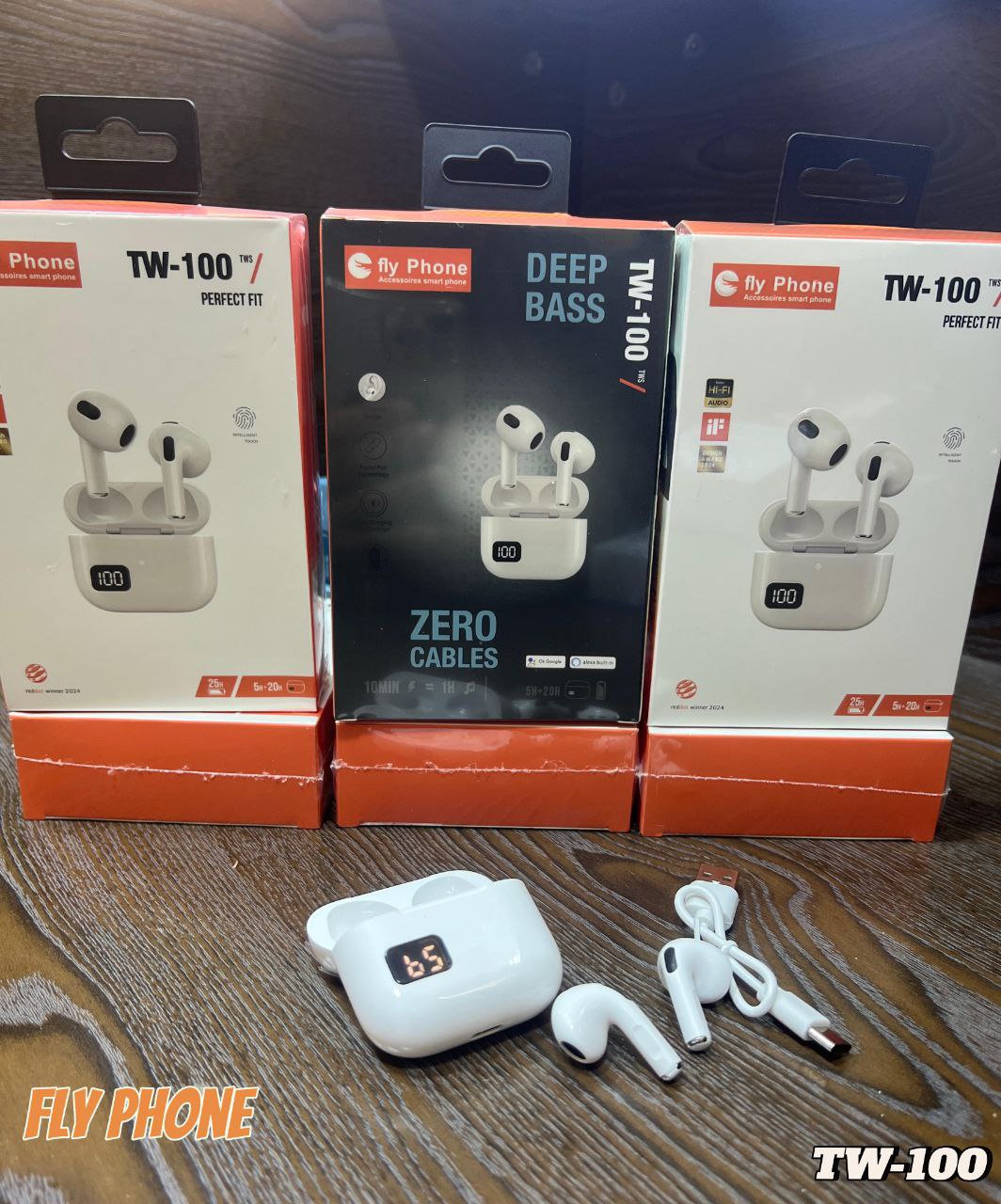 earbuds TW-100 DEP BASS Wireless sans fil