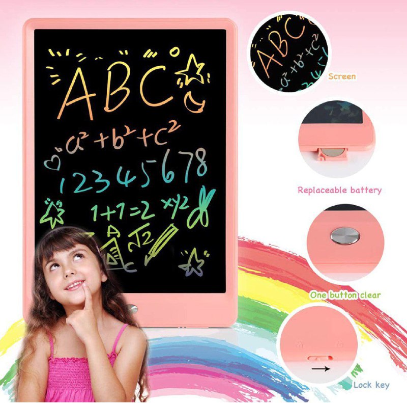 LCD Notepad Tablet tablette enfant éducative جهاز لوحي تعليمي للأطفال بشاشة LCD Notepad