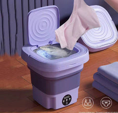 غسالة صغيرة محمولة آلة غسيل صغيرة قابلة للطي Mini machine à laver 9L Portable