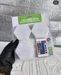 LED light with remote control إضاءة LED مع جهاز التحكم عن بعد