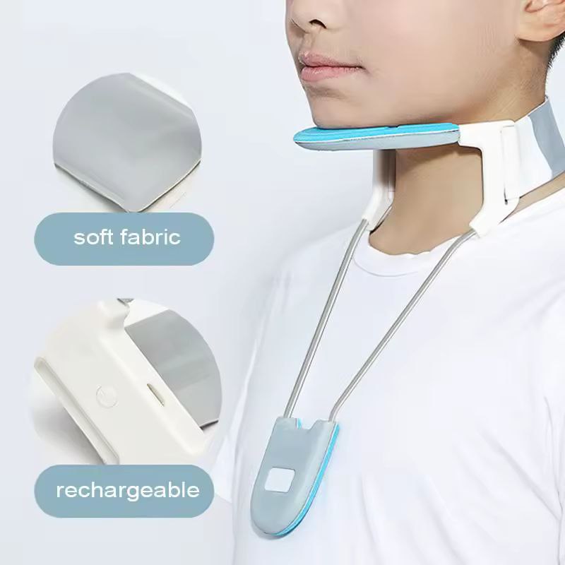 Attelle cervicale portable, soutien anti-basse de la tête دعامات دعم الرقبة للأطفال والطلاب بدون ضغط