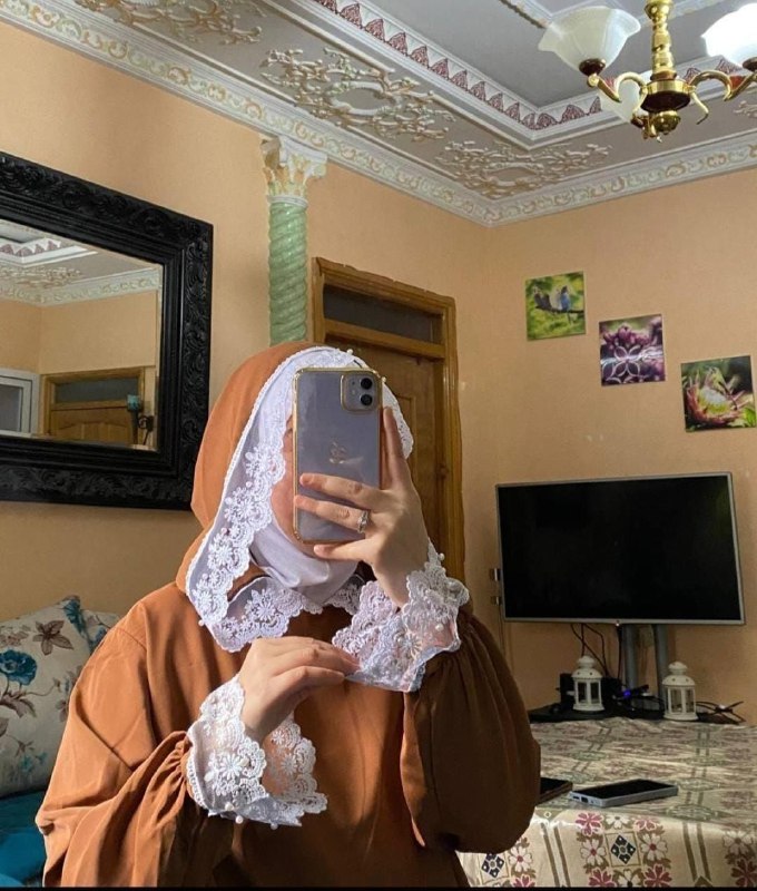 عباية الصلاة بالقب توب كريب روزا قياس ستندار