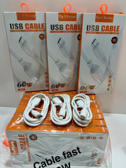 Cable 60W fast chrage USB