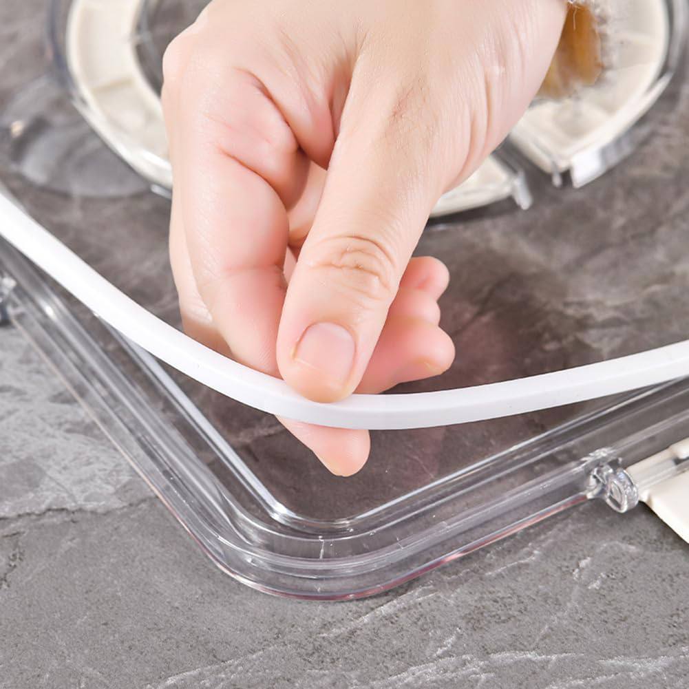 حاويات تخزين الفواكه والخضراوات بغطاء مصنوعة من البلاستيك الخالي من مادة BPA