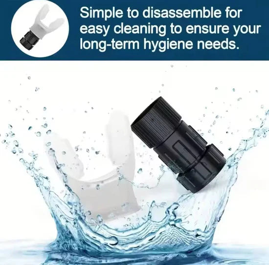 جهاز تدريب التنفس المصنوع من السيليكون، جهاز تهوية الرئة Appareil d'entraînement respiratoire en silicone, ventilateur pulmonaire