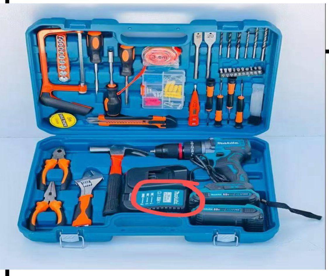 مثقاب ماكيتا لاسلكي 88 فولت بمحرك بدون فرش Perceuse sans fil Makita 88V avec moteur sans balais