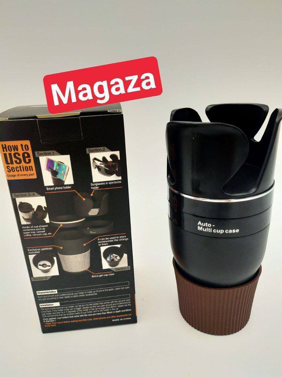 Porte gobelet Multi intelligent réglable 5en1