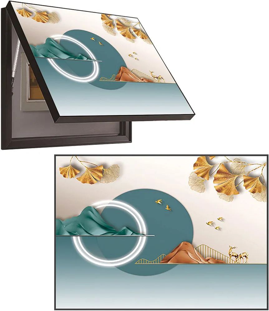 Cache disjoncteur Boîte de compteur électrique, couvertures de peinture décoratives