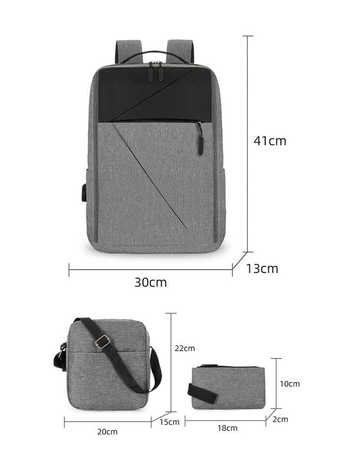 حقيبة ظهر 3 بياس Sac à dos 3pièces