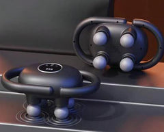 Massage Gun جهاز تدليك لاسلكي للظهر والجسم بأربعة رؤوس