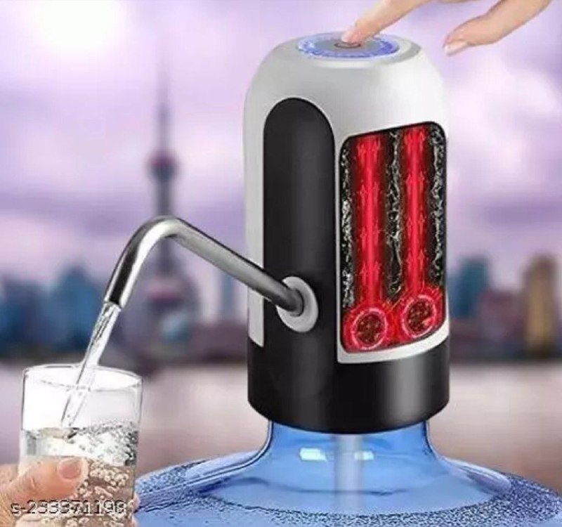 Water dispenser Pompe à eau électrique rechargeable pour bouteilles d'eau مضخة مياه كهربائية قابلة لإعادة الشحن لزجاجات المياه