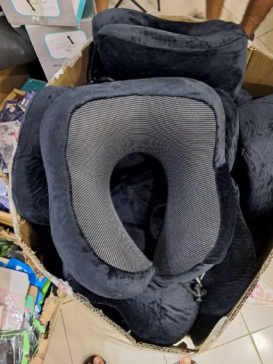 Oreiller cervical de cou en mousse وسادة عنق إسفنجية للرقبة وسادة السفر، رغوة الذاكرة، وسادة الرقبة الطائرة