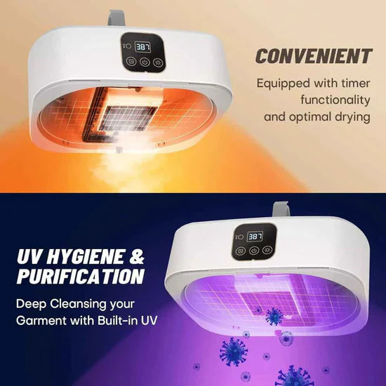 مجفف ملابس محمول، مجفف ملابس معقم بالأشعة فوق البنفسجية Sèche-linge Portable, Sèche-linge stérilisation UV