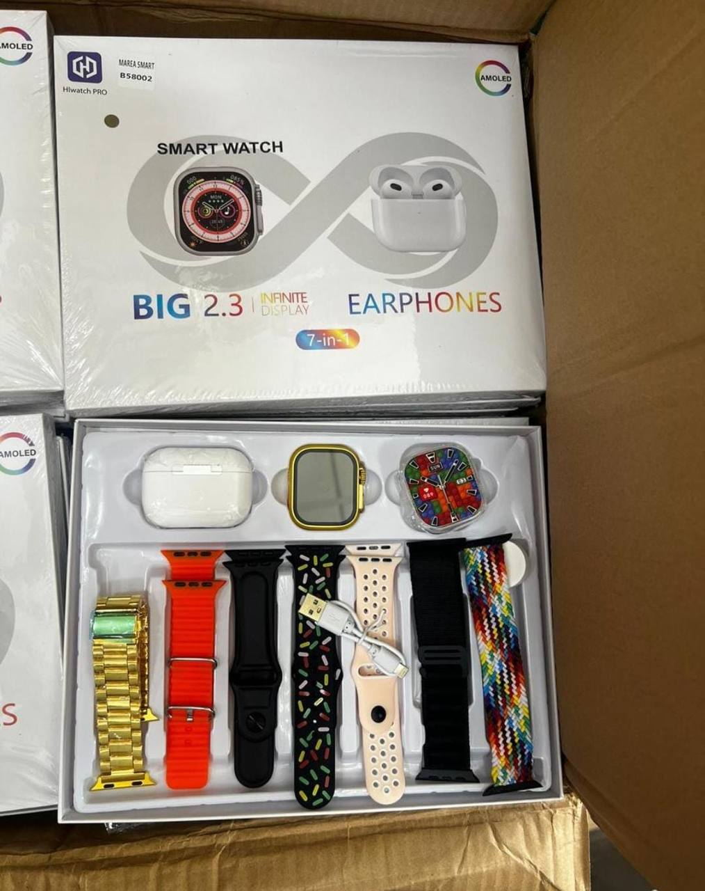 Smart watch BIG 2.3 Earphone 7in1