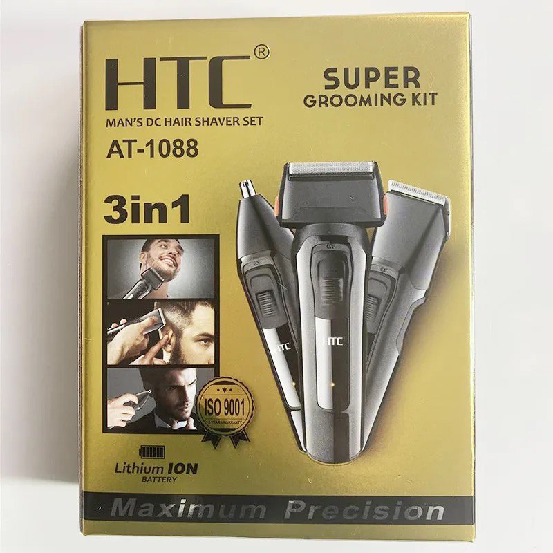 HTC MAN DC hairshaver set AT-1088 3in1