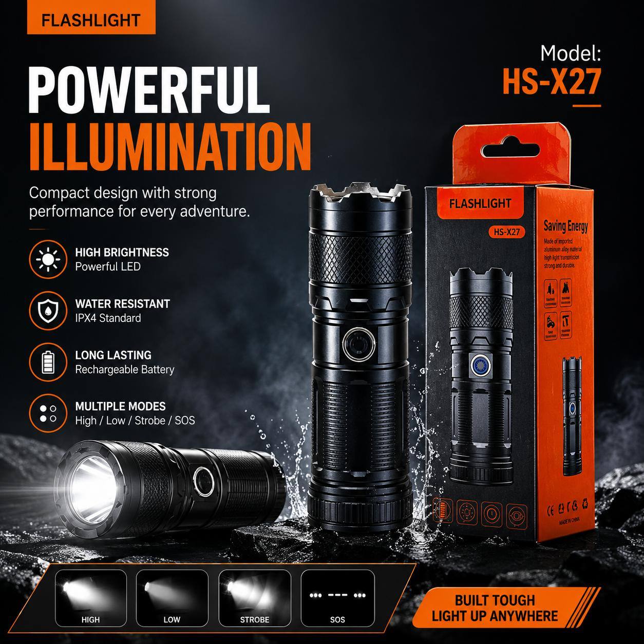 HS-X27 Flash Light