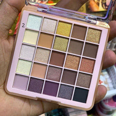 بلات مكياج فيها 25 كولار 25couleurs pallette
