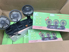 Three Headed Vehicle Fan