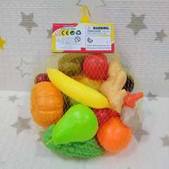 مجسمات فواكه كبيرة Ensemble de jouets de fruits et légumes en plastique pour enfants